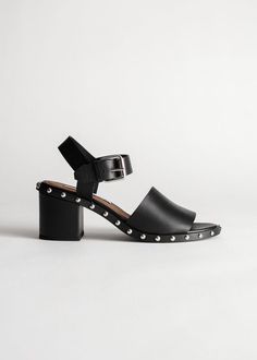 24 Chic Summer Sandals Under $75 — Southern New Yorker Thick Heels Pumps, Black High Heel Pumps, Leather Heeled Boots, Black Pumps Heels, Leather Heels Sandals, Black Sandals Heels, Fashion Heels