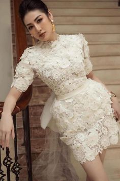 Gowns Couture, Mean Blvd, Dress Night, Types Of Lace, Ankle Length Dress, Lace Material, Feather Dress, Mass Production, Dress Shapes