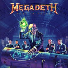 the cover art for megadeth's first in - place album, which is titled