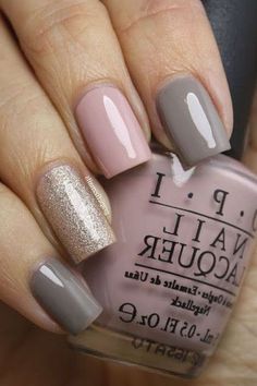 Winter Nail Art Ideas, Winter Nails Gel, Unghie Sfumate, Nails Colors, Winter Nail Art, Winter Nail, Pink Nail, Neon Nails