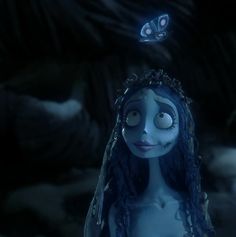 the corpse bride is staring at an alien