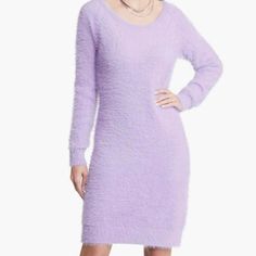 Open Edit Mini Sweater Dress From Nordstrom. Nwot. Xxl. Eyelash Sweater, Mini Sweater, Longer Eyelashes, Long Sleeve Sweater Dress, Mini Sweater Dress, 15 Dresses, Sleeve Sweater, Color Purple, Long Sleeve Sweater