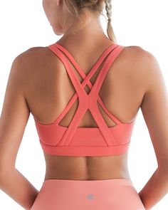 PRICES MAY VARY. 75% NYLON,25%SPANDEX Imported Elastic closure Machine Wash Running Girl, Girls Sports Bras, Best Sports Bras, Bra For Women, Running Yoga, Popular Sports, Padded Sports Bra, Dress Gloves, Girl Running