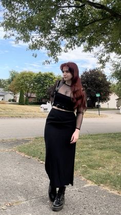 date night ootd Alt Date Night Outfit, Alternative Fits, Night Ootd, Regular Outfits, Emo Fits, Wine Red Hair, Goth Look, Alt Outfits, Goth Fashion