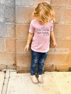 Raise awareness and support Anti- bullying with our custom designed apparel for Pink Shirt Day. . Each T-shirt is printed, hand pressed and made to order by us. To order in toddler and youth sizes please use this link: https://www.etsy.com/ca/listing/937650477/pink-shirt-day-infant-toddler-youth CARE INSTRUCTIONS * Do not wash for 24 hours. * Wash inside out in cold water. * Hang to dry then tumble dry on low to lift wrinkles. * DO NOT IRON ON PRINT. * DO NOT BLEACH. SHIPPING AND PROCESSING: *Please note - Colors on your screen may appear different from the final product. Shipping label is created with the address provided from Etsy. Please make sure you have the correct address before completing your order as we are not responsible for items shipped to an incorrect address and will not re Inspirational Pink Cotton T-shirt, Pink Cotton Inspirational T-shirt, Pink Shirt Day, Kids Tshirt, Boho Kids, You Can Be Anything, Boy Mom, Shirt Mockup, Pink Shirt