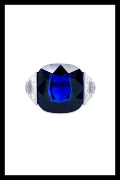 Bayco Jewels - Cushion Cut Sapphire Ring Cushion Cut Sapphire Ring, Ring Collections, Cushion Cut, Gemstone Colors, Earring Necklace, Ring Necklace, Sapphire Ring, Diamond Jewelry, Jewelry Shop