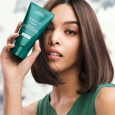 Replenish the look of dry hair with Aveda’s Intensive Strengthening Masque. Lightweight yet sumptuous, the hair mask glides effortlessly through your locks, absorbing fast to avoid any kind of heavy, sticky residue being left over. The innovative formula assists with strengthening the bonds of your strands, promoting the illusion of hair that is healthier, sleeker and more volumised.  A botanical cocktail utilises its natural powers to minimise the appearance of split ends, flyaway hairs and breakage, leaving a weightless finished aesthetic in its wake. Ideal for people that regularly style or colour their hair, as the mask works to restore the look of moisture, locking it in for long-lasting softness. The hair mask is finished with Aveda’s instantly recognisable pure-fume™, bestowing the Aveda Botanical Repair, Stop Hair Breakage, Repair Hair, Damaged Hair Repair, Hair Breakage, Hair Strengthening, Shea Moisture Products, Clean Skincare, Hair Repair