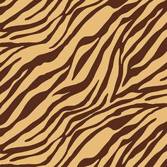 an animal print pattern that is brown and tan with black stripes on the bottom half of it