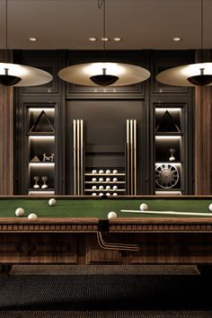 Modern Interior Design by SPACES/ARCHITECTS Modern Billiard Room, Snooker Room Ideas, Billiard Room Design, Billiards Room Decor, Snooker Room, Pool Table Room, Snooker Table