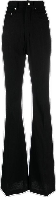 Flared Trousers, High Waisted Flares, Flare Trousers, Rick Owens, Trousers, High Waisted, Collage, Pins, Black