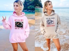 Funny Trump Hoodie - Get In Losers We're Taking America Back - Political Humor Sweatshirt - Mean Girls Inspired Gildan Hoodie Gildan Hoodie, Mean Girls, Just In Case, Going Out