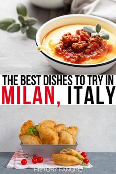 the best dishes to try in milan, italy and other italian cuisines