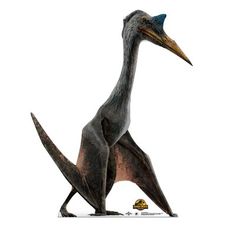 an artist's rendering of a dinosaur with long neck and legs, standing upright