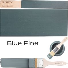 the blue pine paint is being used for painting