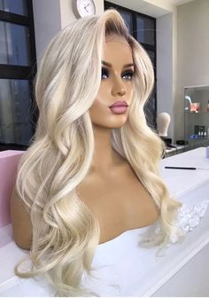 Human Hair Wigs Blonde, Blonde Roots, Remy Human Hair Wigs, Lace Front Human Hair Wigs, 100 Human Hair Wigs, Lace Front Human Hair, Platinum Blonde Hair, Blonde Wig, Platinum Blonde