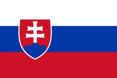 the flag of croatia is shown in red, white and blue with a cross on it