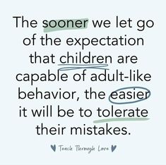 Behavior Quotes, Parental Guidance, Mindfulness For Kids, Quotes About Motherhood