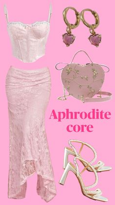 Aphrodite core #romantic #romance #love #elegant #ethereal #beautiful #datenight#aestehthic #aphrodite Aphrodite Aesthetic Costume, Aphrodite Aesthetic Clothes, Aphrodite Core Outfit, Modern Aphrodite Outfit, Aphrodite Outfit Aesthetic, Aphrodite Journal, Aphrodite Inspired Outfits, Aphrodite Aesthetic Outfit, Aphrodite Cosplay