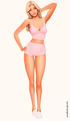 a female sim wearing custom content pajamas Sleep Dress, Ts4 Cc, Cc Finds, Sims 4 Custom Content