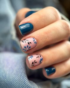 Top Fall Flowers Nail Art Designs for 2024 25 Ideas: Embrace the Beauty of Autumn Spring Nails Inspiration, Botanic Nails, Autumn Florals, Flowers Nail Art, Nail Base Coat, Essie Gel Couture, Red Polish, Gel Couture, Essie Gel