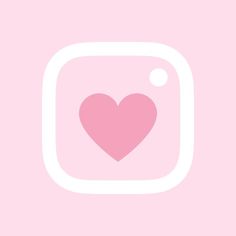 a pink and white photo with a heart in the center, on a pink background