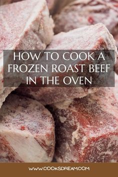 how to cook frozen roast beef in the oven