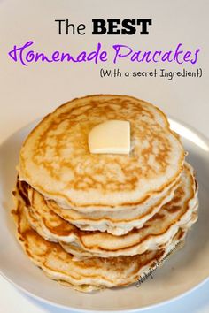 the best homemade pancakes with a secret ingredient