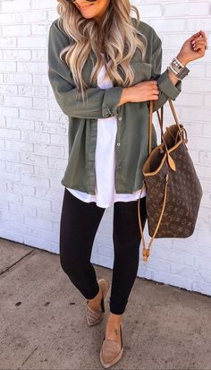 Casual Chique Stijl, Look Legging, Looks Jeans, Cute Fall Outfits, Casual Work Outfits, Casual Winter Outfits, 가을 패션, Work Outfits Women