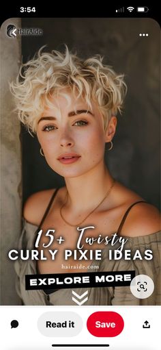 Curly Hair Styles Short Natural Curls, Tousled Short Hair, Curly Pixie Undercut, Short Curly Pixie Hairstyles, Pixie Cut Curly Hair, Short Permed Hair, Haircuts 2024, Curly Pixie Hairstyles, Short Curly Pixie