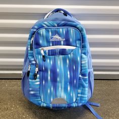 Nwot High Sierra Blue Backpack. Features: Large Multi-Compartment Design, Laptop And Tablet Sleeves, Multi-Pocket Organizer, Padded Shoulder Straps And Back Panel, Grab Handle, Accessory Pocket, And Side Beverage Pockets. Check Out My Other Listings And Backpacks For Sale, I've Got A Ton! Size: 18.5" X 12.5" X 8" No Trades - All Earnings Go To Charity *Tags North Face Jansport Columbia Herschel Patagonia Nike Polar Stuff Burton Adidas Billabong Rei Samsonite* Blue Bag With Water Bottle Pocket For Outdoor Activities, Blue Rectangular Backpack For Students, Blue Backpack For Outdoor Activities, Blue School Backpack With Water Bottle Pocket, Blue Everyday Bag With Water Bottle Pocket, Blue Outdoor Bag With Zipper Closure, Blue Backpack For Outdoor, Back To School Blue Backpack With Water Bottle Pocket, Blue Functional School Backpack