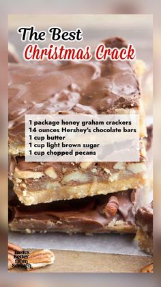 Christmas Graham Cracker Treats, Southern Christmas Candy Recipes, Baking Ideas Dessert, Honey Graham Crackers, Graham Cracker Toffee, Holiday Candy Recipes, Easy Christmas Candy Recipes, Easy Holiday Treats, Easy Candy Recipes