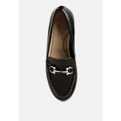 Vintage classic black loafers with flat heels and metallic horsebit embellished. The mock stitch detail adds a modern dimension to the classic favourite loafers. Mule Flats, Mary Jane Ballet Flats, Target Clothes, Black Loafers, Closed Toe Shoes, Round Toe Heels, Leather Cleaning, Loafer Flats, Ballet Flats