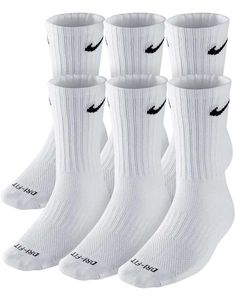 Nike socks Unisex 6 Pairs Size L. Condition is New with tags. Shipped with USPS Ground Advantage. Batman Game, White Nike Socks, Dri Fit Socks, Nike Crew Socks, Xmas List, Nike Socks, Hiking Socks, White Socks, White Nike