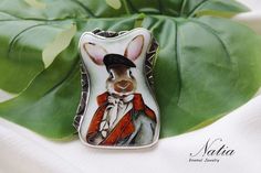 Fire Cloisonne Enamel. Pendant for necklace. Silver 925 and enamel jewelry. Unique jewelry for women. Rabbit brooch/pendant Rabbit Brooch, Rabbit Pendant, Wearable Art Jewelry, Cloisonne Enamel, Enamel Brooch, Jewelry Unique, Jewelry For Her, Enamel Jewelry, Art Jewelry