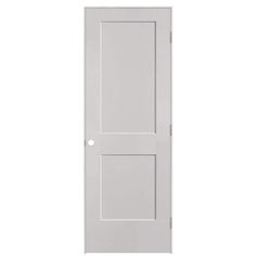 a white door on a white background