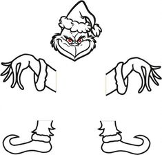 an image of hands with santa claus hat