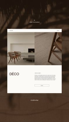 the interior design website is clean and ready to be used for furniture, home decor