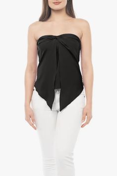 Our Vera Black twist split hem tube top is crafted with lightweight polyester fabric and a smocked back for optimum comfort. Runs true to size. Chic Bandeau Top With Built-in Bra, Chic Black Cami Tube Top, Black Chic Cami Tube Top, Sleeveless Tie-back Top, Versatile Sleeveless Spring Tube Top, Versatile Sleeveless Tube Top For Spring, Chic Halter Neck Tube Top With Built-in Bra, Versatile Spring Tube Top, Stretch Sleeveless Tube Top For Evening