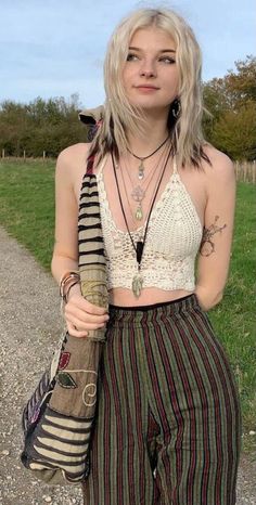 Hippie Style Clothing, Swaggy Outfits, Hippie Outfits, Looks Vintage