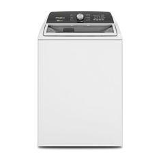 a white washer sitting on top of a dryer