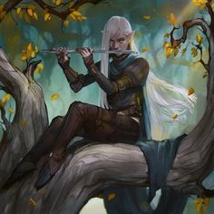 Changeling Bard (Radiant) Forest Community, Armor Female, Deciduous Forest, Wallpaper Drawing, Elf Characters, Elves Fantasy, Artwork Wallpaper, Female Elf