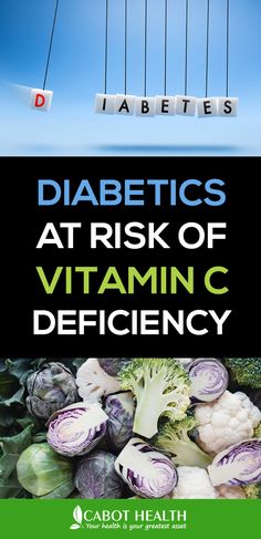 Research has shown that many type 2 diabetics are not getting enough vitamin C. This weakens their immune system and makes it harder to overcome infections and heal wounds. Vitamin C Deficiency, Vitamin C, Vitamins