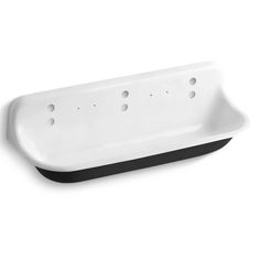 a white and black shelf with holes in the middle on a white background, it is also used as a decorative piece for decor