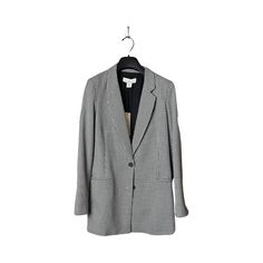 Gingham Check Blazer Professional Chic Spring Gingham Blazer For Workwear, Spring Gingham Blazer With Long Sleeves, Spring Gingham Outerwear For Work, Classic Gingham Blazer For Work, Professional Chic, Check Blazer, Checked Blazer, Gingham Check, Rachel Zoe