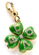 2008 Juicy Couture Love Shamrock Clover Charm Verde Jade, Juicy Couture Bracelet, Ties Mens Fashion, Clover Charm, Betsy Johnson, Key Pendant, Fantasy Jewelry, Luxury Gifts