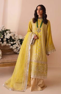 Embroidered Salwar Kameez Dupatta Pakistani Party Wear Gharara Suits, Embroidered Salwar, Pakistani Party Wear, Eid Outfits, Dresses 2022, Eid Dresses, Pakistani Salwar Kameez, Indian Bridal Wear, Uk Clothing