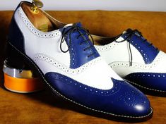 White Wing, Cap Toe Shoes, Brogues Men, Leather Formal Shoes, Oxfords Shoes, Bespoke Shoes, Handmade Leather Shoes, Leather Oxford Shoes, Business Shoes