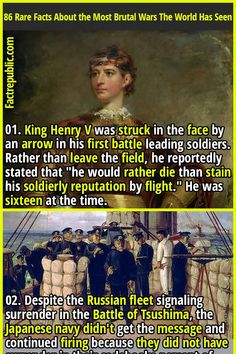 In 1937 during the Battle of Nanking, two Japanese officers held a contest to be the first to kill 100 people with a sword. Both were later executed on war crimes charges. Indian Dancing, King Henry V, Random Knowledge, Henry V, Supernatural Powers, King Henry