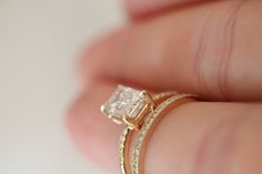 Ezra Ring by Kasia Jewelry – Kasia J. Timeless Diamond Rings With Vs Clarity, 14k Gold Asscher Cut Ring With Center Stone, 14k Gold Asscher Cut Fine Jewelry Ring, Elegant 14k Gold Princess Cut Ring, Classic Princess Cut Ring With Vs Clarity, Yellow Gold Radiant Cut Wedding Rings, Timeless Radiant Cut Wedding Rings, Classic Princess Cut Vs Clarity Ring, Timeless Rings With Vvs Clarity Princess Cut