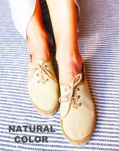 Vegan minimal oxford espadrilles. Eco friendly, natural organic LINEN Linen is a natural fibre, made from the stalk of a flax plant. It is regarded in Europe as the best quality fabric. Fiber is very absorbent and garments made of linen are valued for their exceptional coolness and freshness in hot weather. The braided soles of the espadrilles, made of jute thread, have been traditionally handwoven. Jute fiber has excellent insulating properties and low thermal conductivity. It is environmentall Linen Shoes, Espadrilles Women, Reception Shoes, Lace Oxfords, Spanish Espadrilles, Ivory Bridal Shoes, Sustainable Shoes, Womens Espadrilles Wedges, Espadrilles Shoes